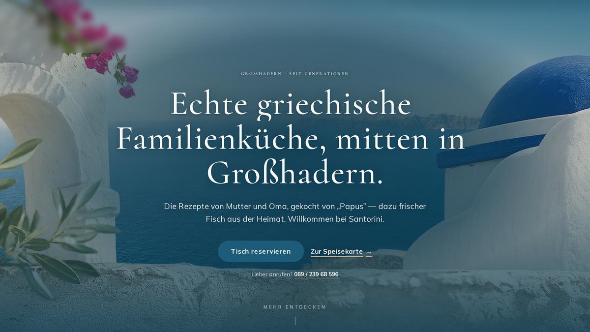 Restaurant · griechische Küche